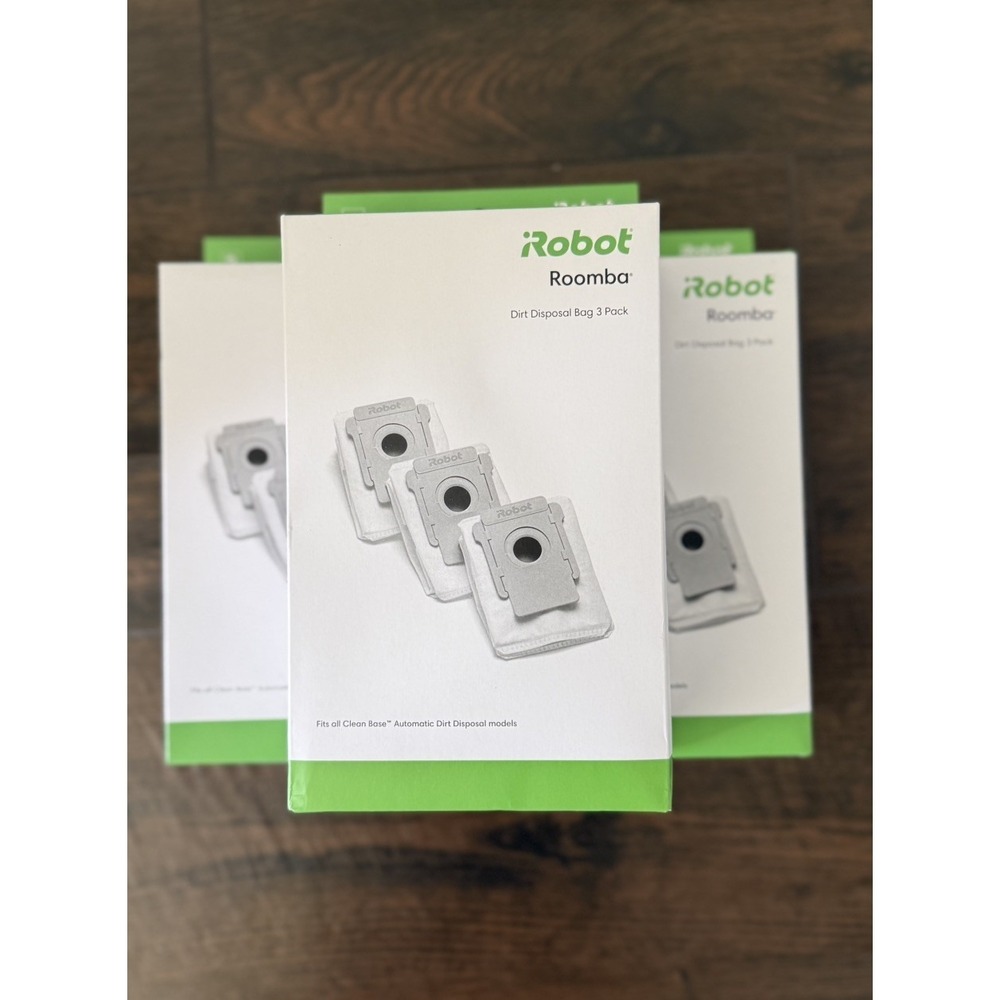9 iRobot Roomba Dirt Disposal Bags Authentic Replacements All Clean Base Models